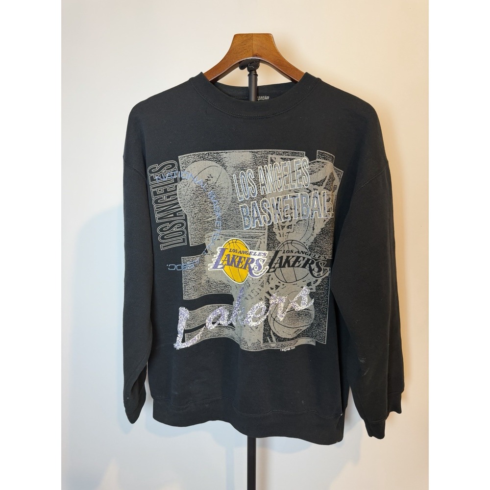 Vintage Los Angeles Lakers Logo 7 Crewneck Sweatshirt Size Xl Kobe | LA | VTG